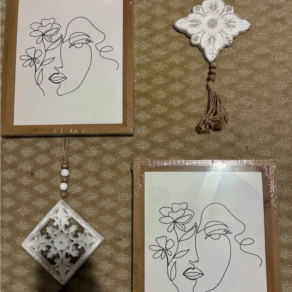 Lady Boho wall decor set